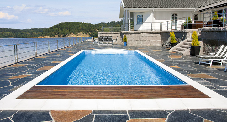 Bygga en rektangulär pool - Poolkungen