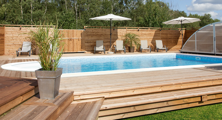 Köp bästa rektangulär pool från Poolkungen