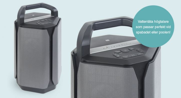 Soundcast vattentäta högtalare